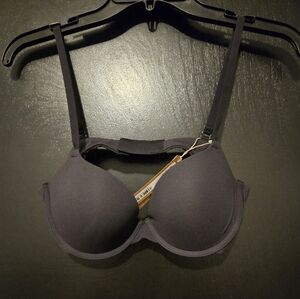 SKIMS Black Push Up Demi Bra 36B Women's Bra